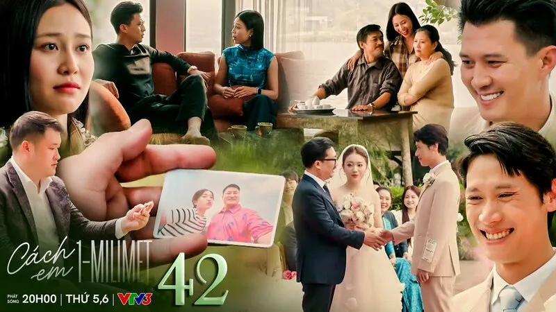 Cách em 1 milimet có 42 tập, phù hợp để khán giả theo dõi trọn vẹn hành trình nhân vật.